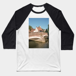 Fye Bridge over the River Wensum, Norwich Baseball T-Shirt